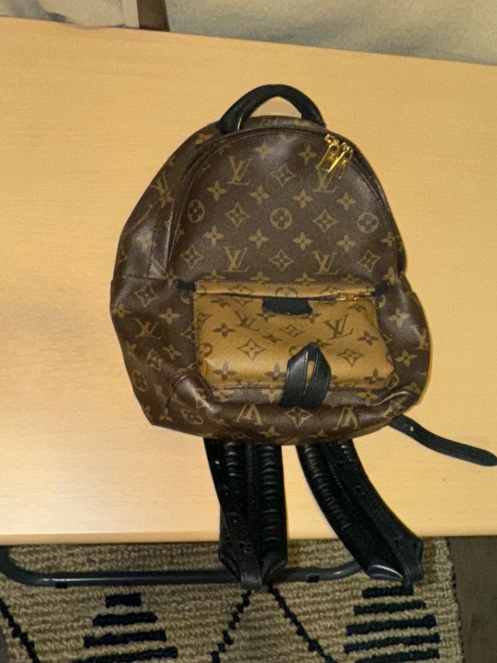 Louis Vuitton Palm Springs Backpack Reverse Monogram Canvas PM - Picture 2 of 16